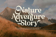 Niken Vintage Elegant Serif Font, a Serif Font by Graphicxell (Thumbnail 5 of 8)