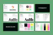 MAXIMO | Brand Guidelines Templates, a Branding & Logo Template by Artisan Vibes (Thumbnail 9 of 11)