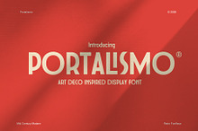 Portalismo - Art Deco-style display