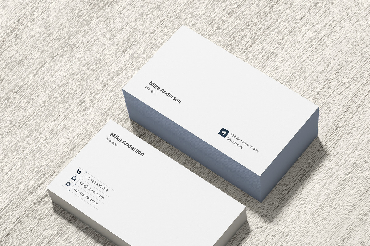 Minimal Business Card, a Business Card Template by designSultan (Photo 2 of 3)