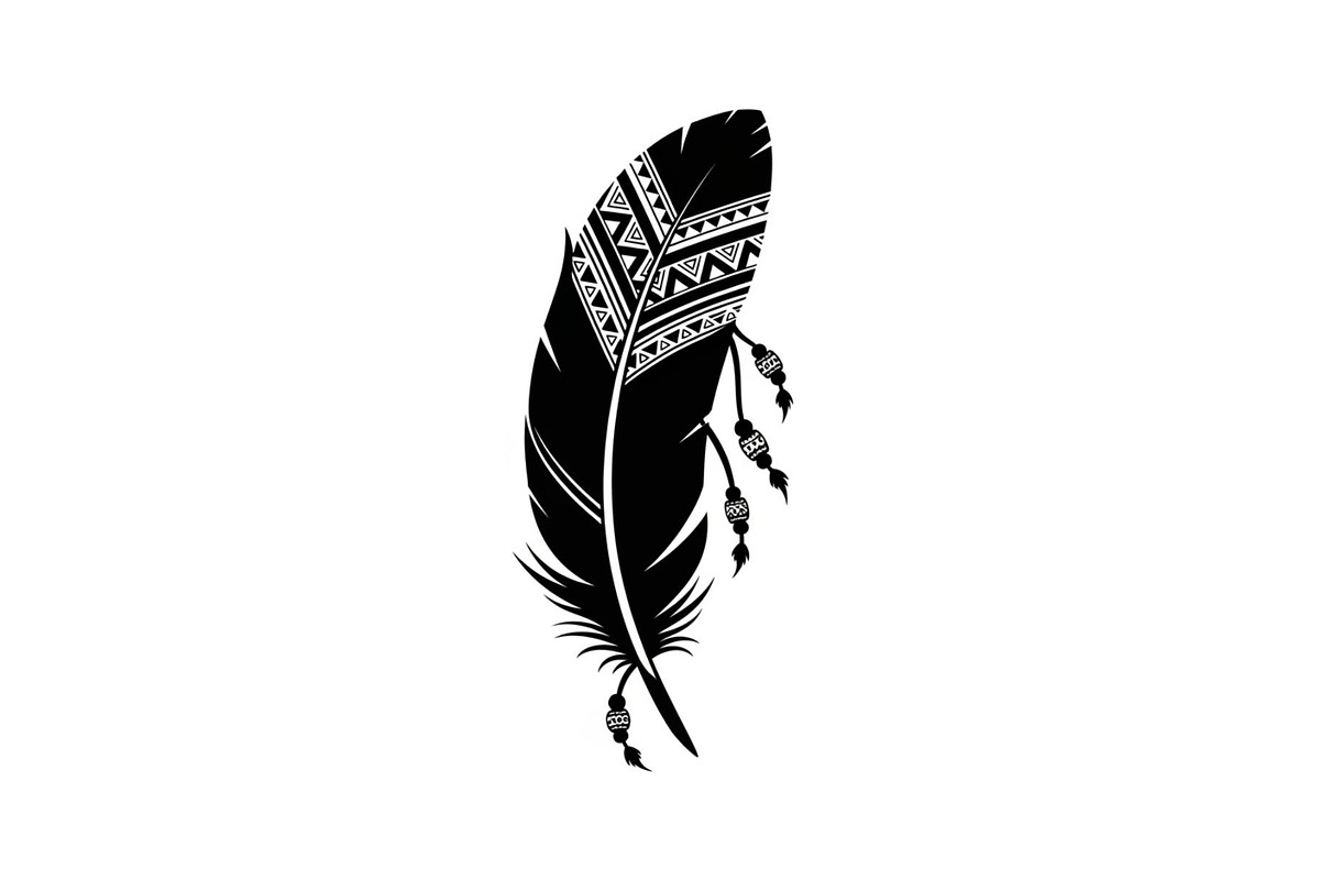 Boho Tribal Feather Bundle, an Illustration by Designs_River (Photo 13 of 31)