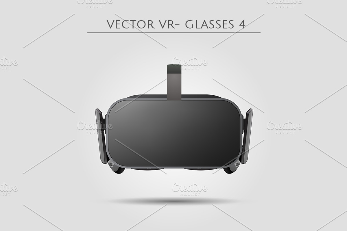 VR virtual reality glasses set, a Technology Illustration by Nikelser (Photo 5 of 9)