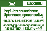 The More You font, a Sans Serif Font by weknow (Thumbnail 4 of 7)