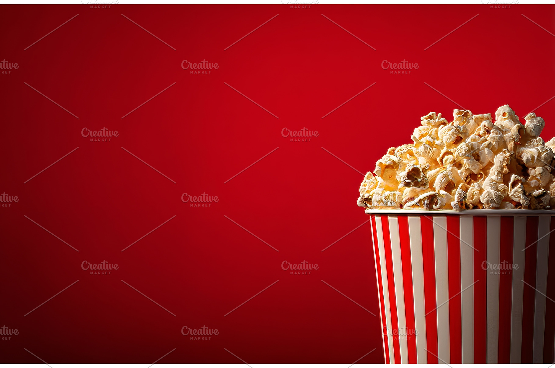 Fluffy maize paper box and popcorn, a Food & Drink Photo by ZinetroN