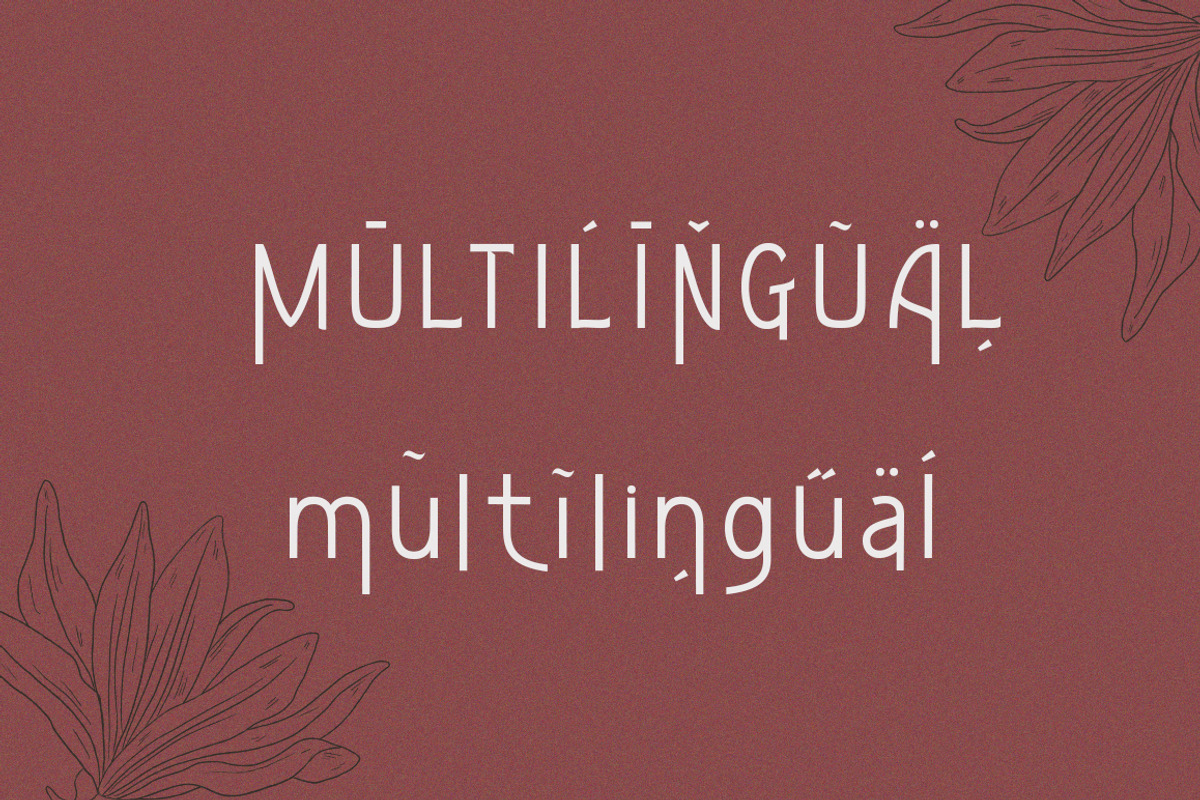 Gleams sans display, a Sans Serif Font by Alandya TypeFoundry (Photo 5 of 8)