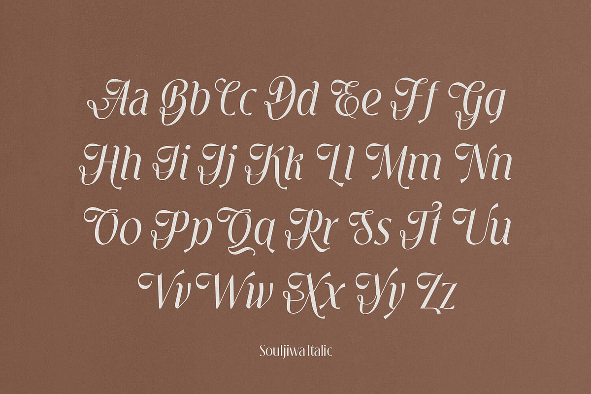 Souljiwa - Modern Branding Font, a Sans Serif Font by creativemedialab (Photo 9 of 14)