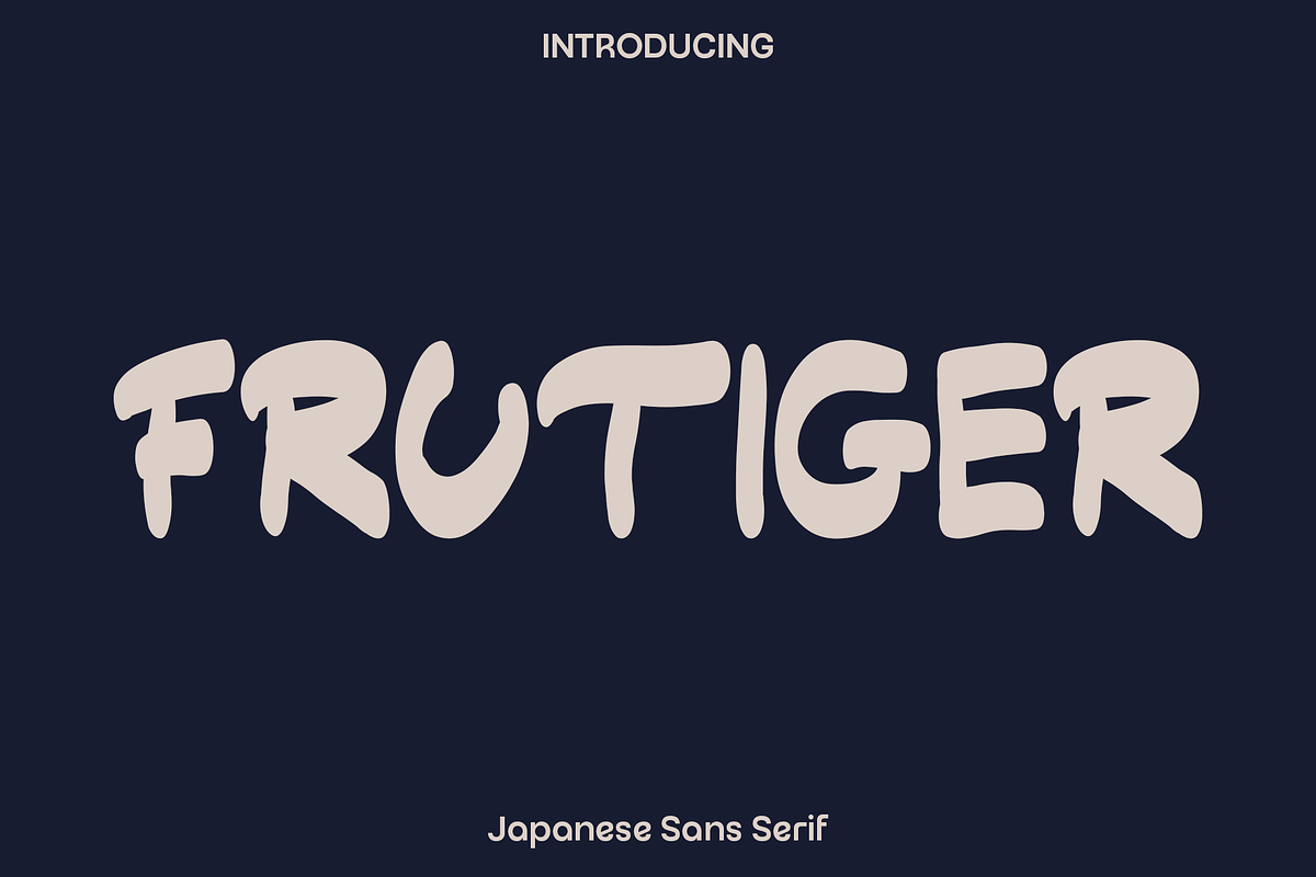 Frutiger - Japanese Sans Serif, a Sans Serif Font by Luna Shop (Photo 1 of 7)