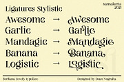 Berliana Lovely, a Serif Font by INKSUN™ (Thumbnail 6 of 13)