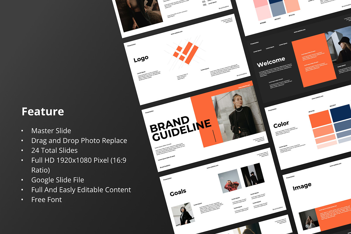 Marvela | Brand Guidelines Google S, a Presentation Template by Spesifikstd (Photo 5 of 11)