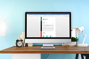 Modern Letterhead, a Stationery Template by iDoodle Studio (Thumbnail 4 of 4)