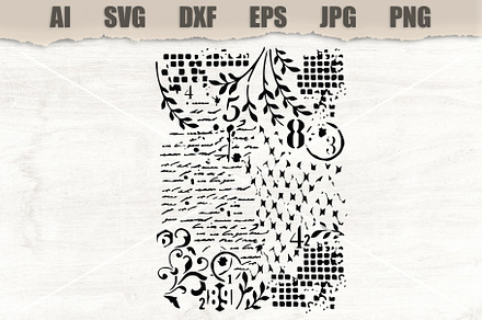 Stencil Numbers