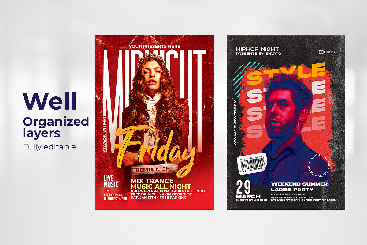 8 Mixed Flyer Bundle, a Flyer Template by bunebx (Photo 3 of 4)
