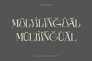Trendy & Modern Fonts - 10 Sets, a Sans Serif Font by Cruzine (Thumbnail 40 of 55)
