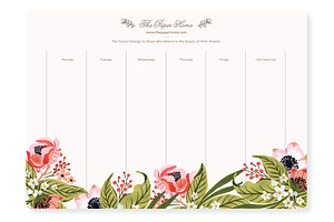 Flower Planning