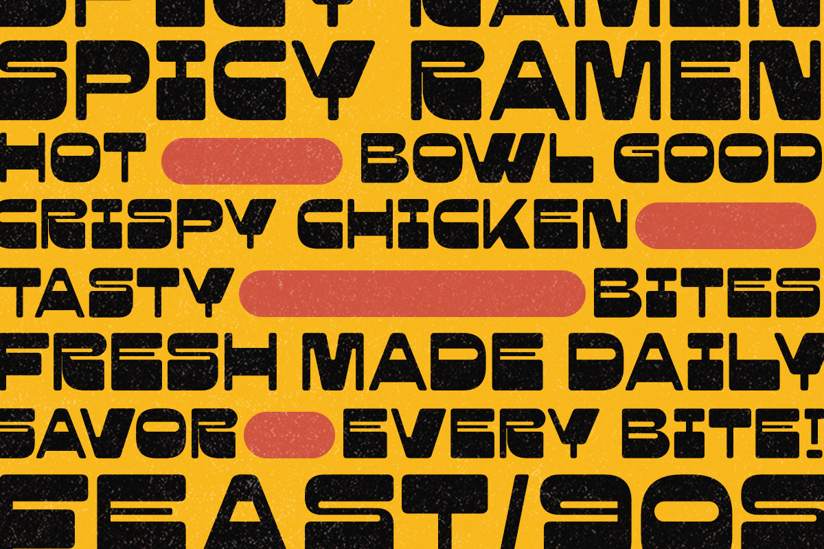 Coteza - Bold Chunky Sans Serif Font, a Sans Serif Font by Font Liner (Photo 8 of 10)