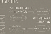 Baerst! Modern Display Font, a Sans Serif Font by deadlock studio (Thumbnail 10 of 12)