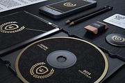 Gold And Black Corporate Identity, a Stationery Template by Marvel (Thumbnail 1 of 5)