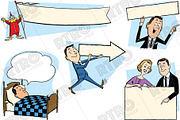 RTRO Blank Signs 2, a Person Illustration by RTRO Stock (Thumbnail 2 of 5)