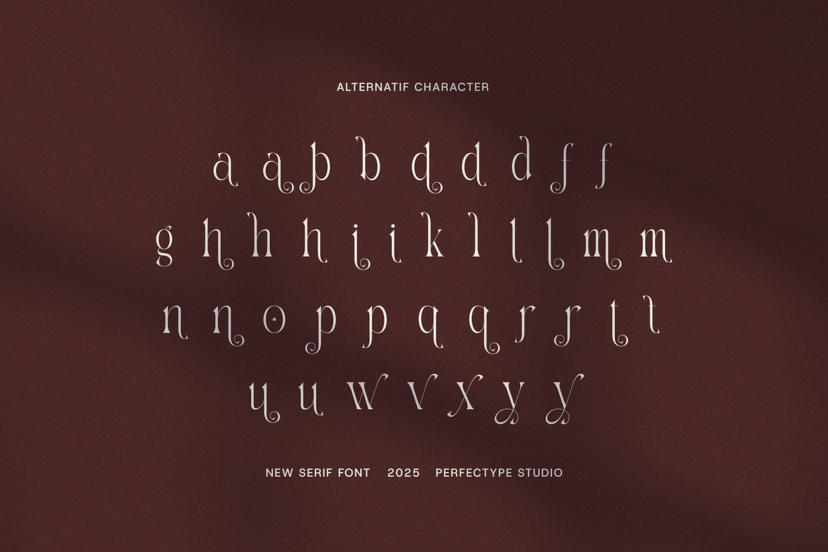Milkon Elegant Serif Font, a Serif Font by Perfectype (Photo 8 of 8)