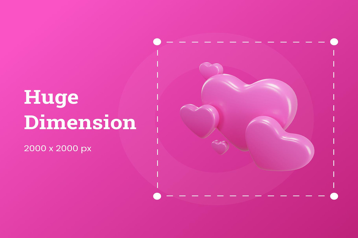 Valentine 3D Illustration, an Object Illustration by Creative Perspective (Photo 3 of 6)