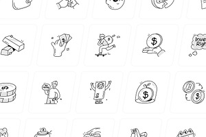 Banking And Investment Icon Set