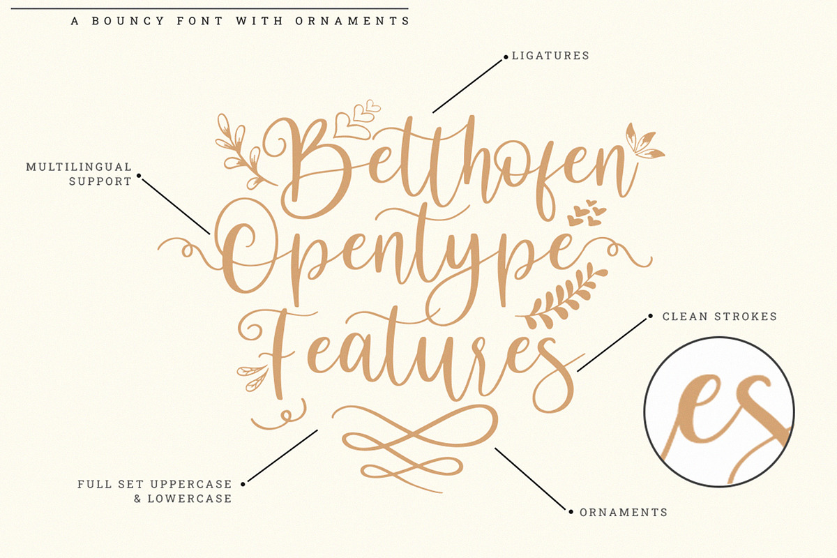 Betthofen | Handwriting Bouncy Font, a Script Font by Ardana Creative (Photo 2 of 12)