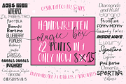 Unique 82in1 Handwritten font, a Handwritten Font by Alexander Tiunov (Thumbnail 1 of 54)
