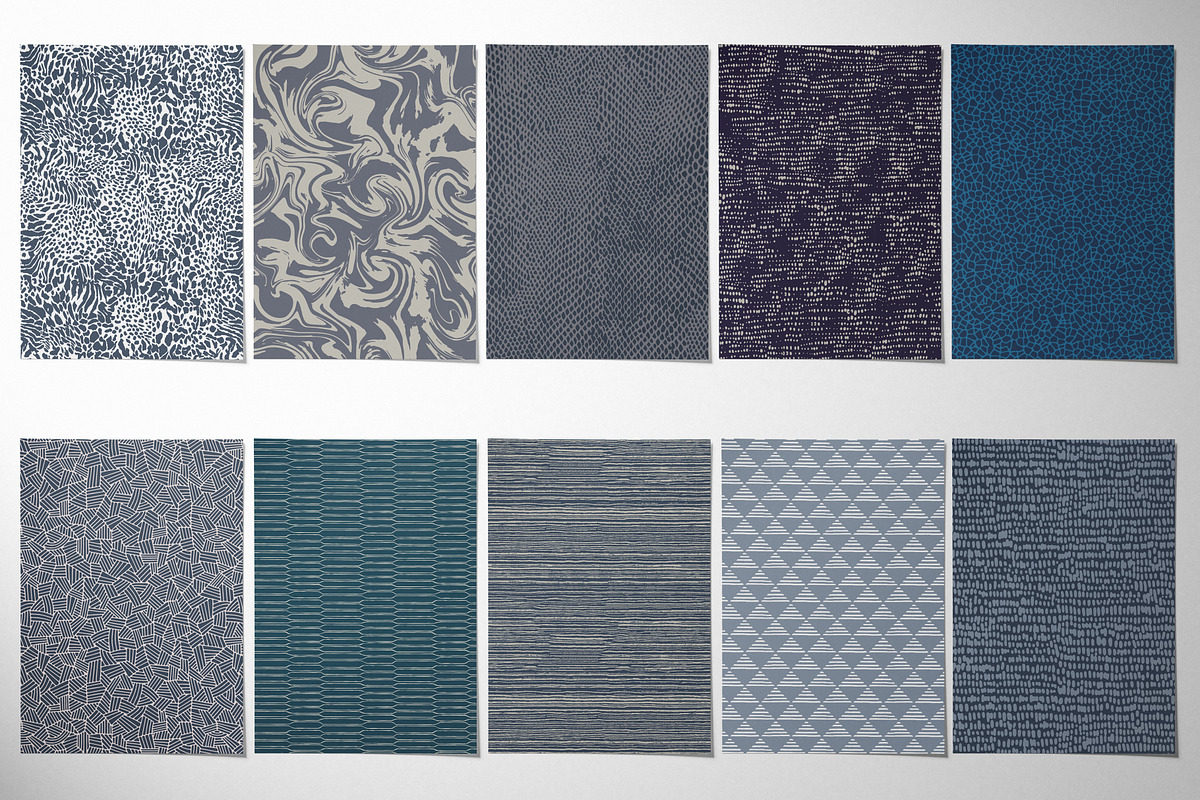 Artisan - 35 Seamless Patterns, a Pattern Graphic by Sault Design (Photo 10 of 11)