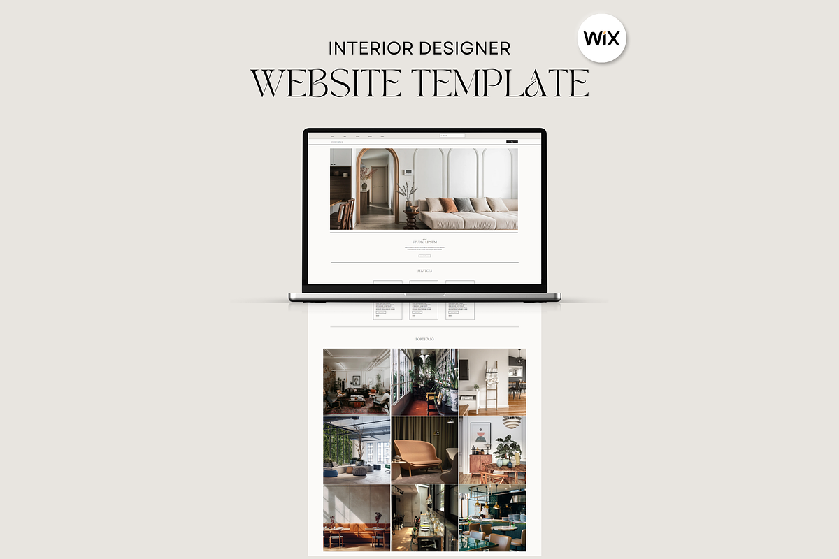 Interior Designer WIX Website, a Wix Template by yesitisprintable (Photo 5 of 6)
