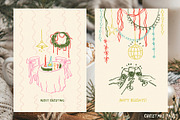 Whimsical Christmas hand drawn set, a Seasonal Illustration by Madiwaso (Thumbnail 2 of 12)