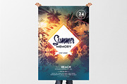 Summer Memory - PSD Flyer Template, a Flyer Template by PixelsDesign (Thumbnail 2 of 2)