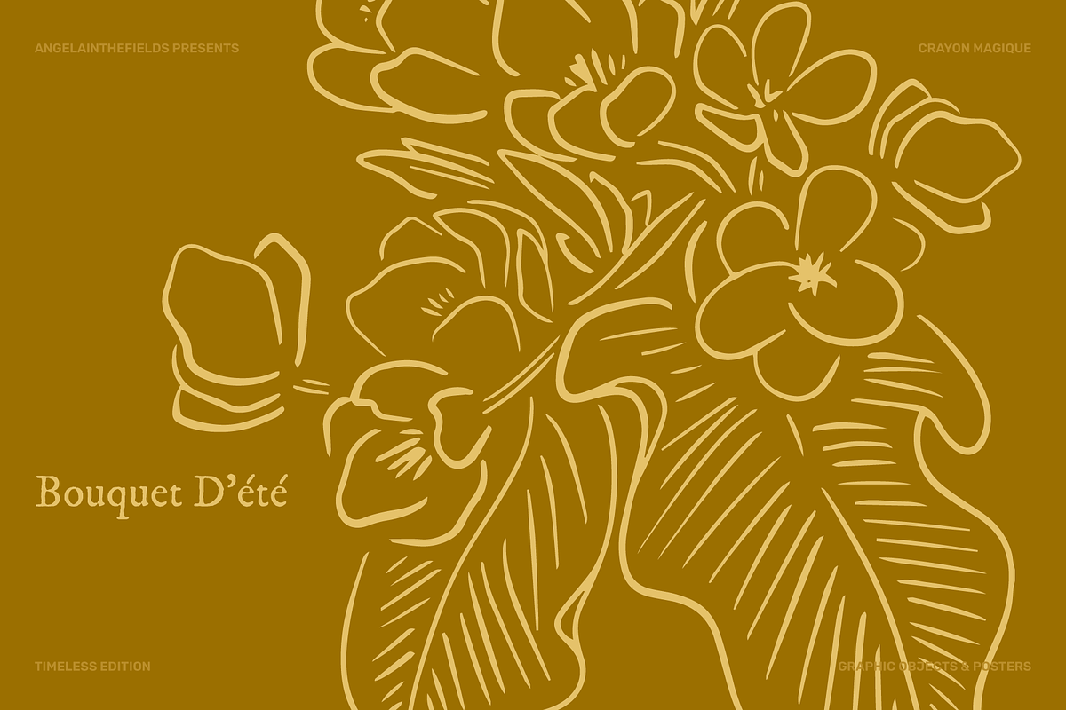 200+ Retro Modern Doodle Art, a Decorative Illustration by angelainthefields (Photo 19 of 21)