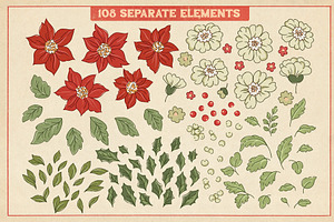 Vintage Christmas Clipart & Patterns