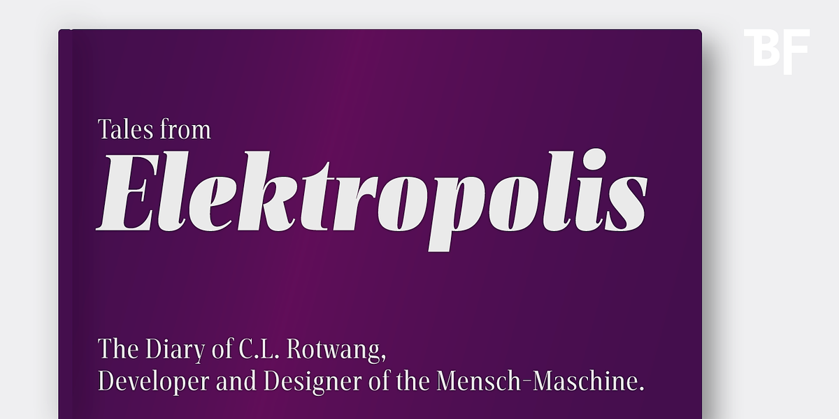 BF Rotwang Pro, a Serif Font by BrassFonts (Photo 11 of 15)
