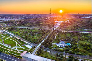 Mamayev Kurgan with the Motherland, an Architecture Photo by Leonid Andronov
