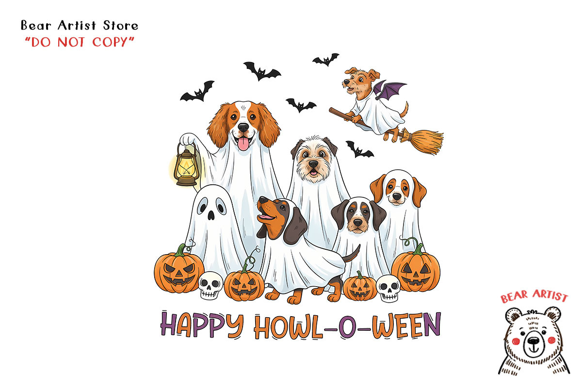 Retro Halloween, Hand-draw PNG, an Object Graphic by GlitterCraft (Photo 97 of 101)