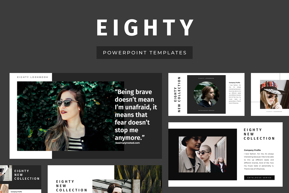 Eighty Creative PowerPoint Template, a Presentation Template by uiplus