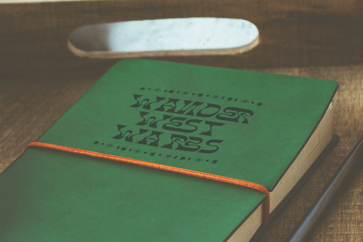 Cosmic Canyon Psychedelic Font, a Font by PutraCetol Studio (Photo 4 of 13)