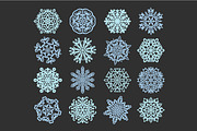 Snowflakes, a Seasonal Illustration by kite-kit (Thumbnail 2 of 4)
