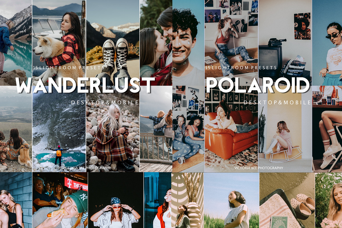 750+ LIGHTROOM PRESETS ANALOG FILM, a Preset Add-On by Victoria Bee Presets (Photo 5 of 18)