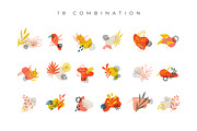 Botanical & Abstract Shapes, an Illustration by Creatchees.std (Thumbnail 10 of 10)