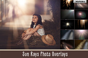 Sun Rays Photo Overlays, an Object Graphic by MixPixBox (Thumbnail 1 of 9)