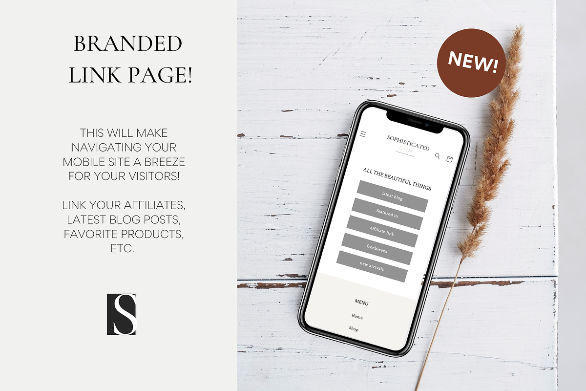 Shopify Theme | Sophisticated Lady, a Templates & Theme by Easy Website ...