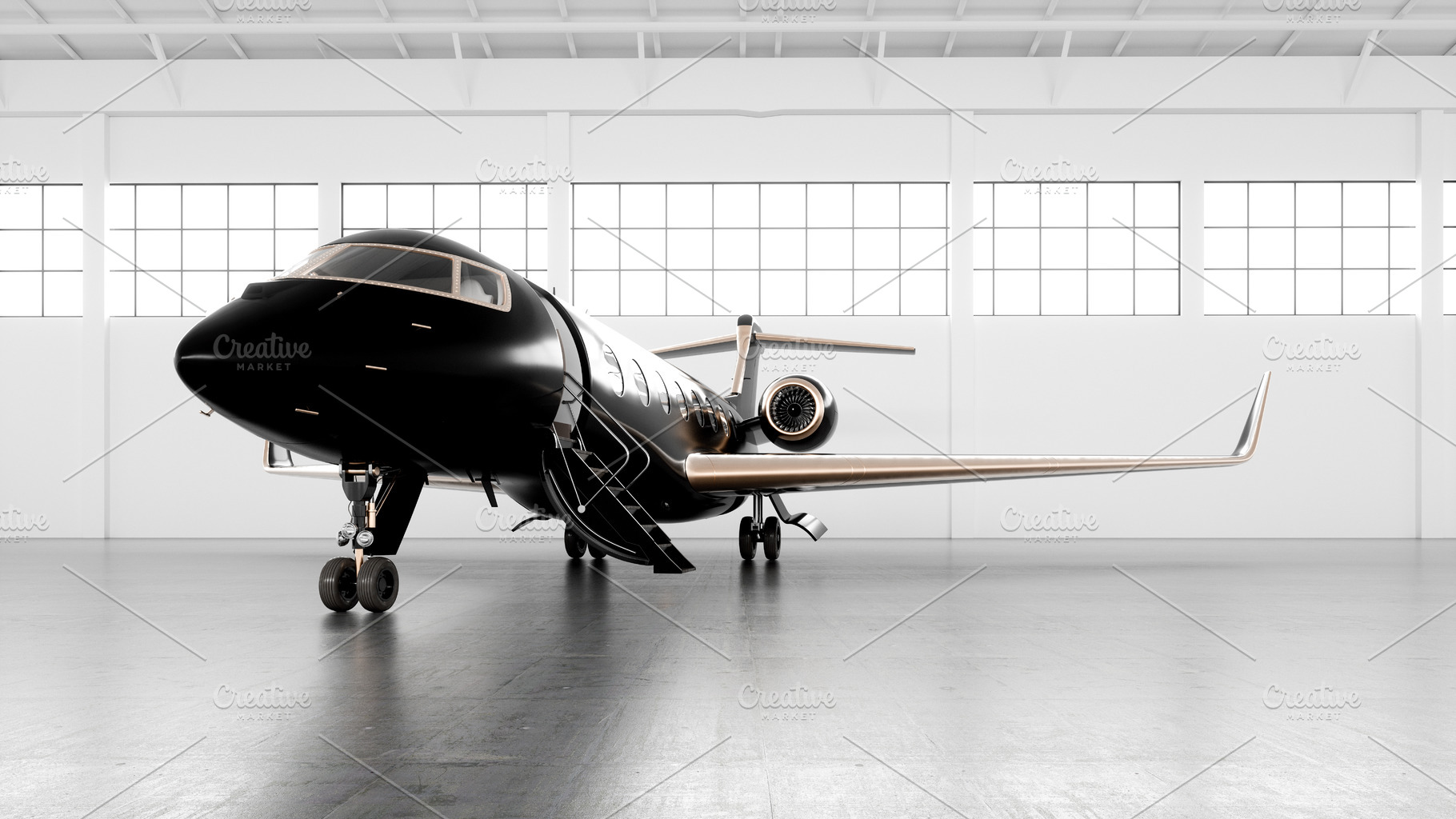 Business Jet 037, a Business Photo by SFCRCH MOCKUPS