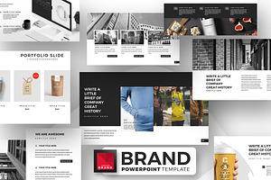 Brand Powerpoint Template, a Presentation Template by iHemalaya