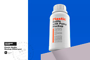 Plastic Bottle Mockup 250ml, a Packaging Mockup by Reformer Mockup (Thumbnail 1 of 7)
