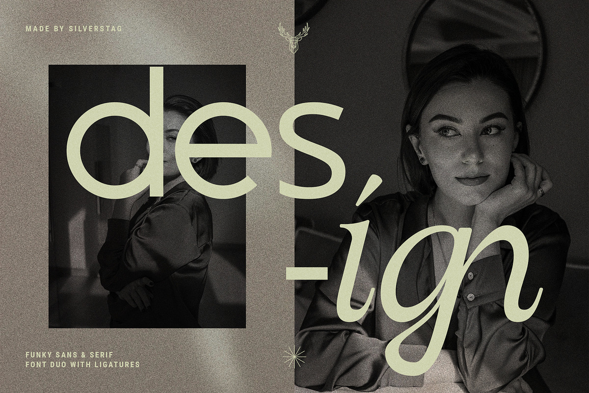 Officially Funky - Modern Font Duo, a Sans Serif Font by SilverStag Type Foundry (Photo 13 of 17)