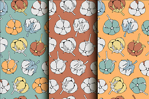 Collection cotton patterns