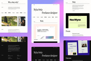 Offset Portfolio Template Framer