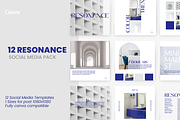 Interior Design Canva Template, a Social Media Template by Moodwave Studio (Thumbnail 1 of 10)